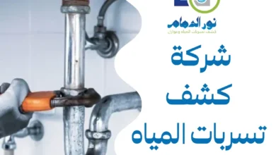 شركة كشف تسربات المياه ببقيق